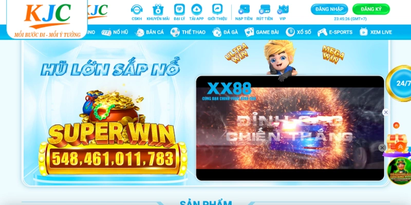 Giới thiệu dấu ấn riêng biệt của XX88 với liên minh KJC